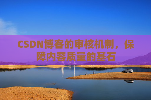 CSDN博客的审核机制，保障内容质量的基石